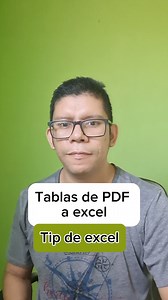 73K views · 1.5K reactions | De PDF a excel #smartphone #app #excel #exceltips #windows #word #tips #tutorial | raymon_acuna | Facebook