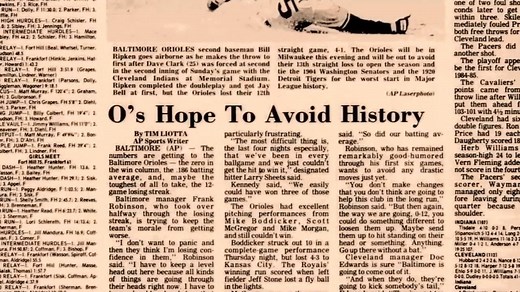 30 years ago today, the Baltimore Orioles defeated the Chicago White Sox 9-0 to snap a historic 0-21 start to the 1988 season. The full story comes your way, Sunday at 5pm ET on MLB Tonight. | MLB Network
