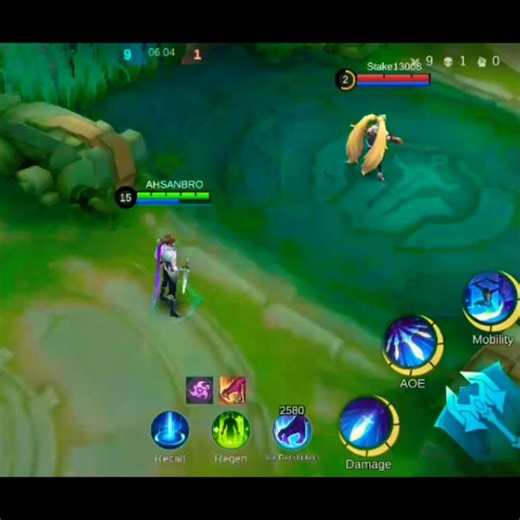 Gusion tutorial combo😱#mobalegends5v5