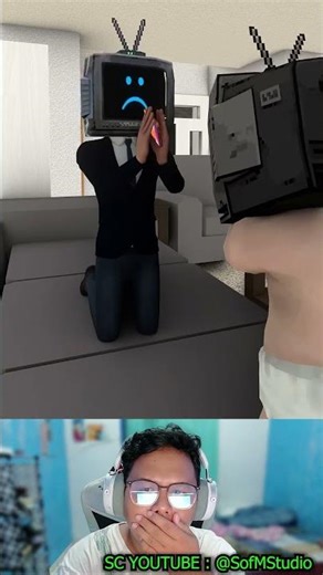 ERROR, TVMAN MAKES BABY TVMAN CRY, AND FINALLY HIS MOTHER COMES! #gamingin #skibiditoilet