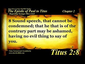 Titus Chapter 2 - Bible Book #56 - The Holy Bible KJV Read Along Audio/Video/Text