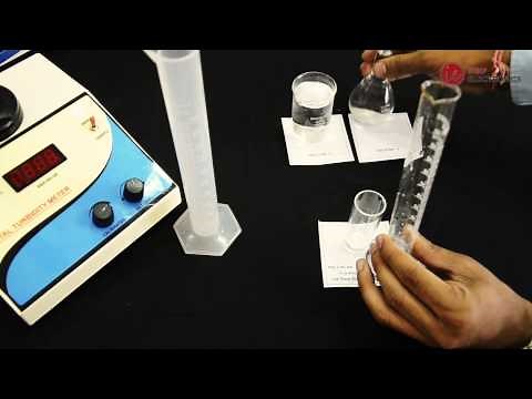 Turbidity Meter Preparation of Calibration Standards
