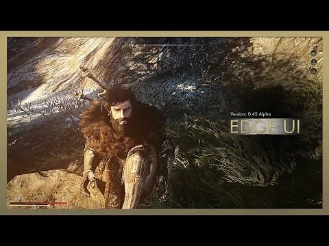 Edge UI 0.45 in action (Modern Skyrim Interface)