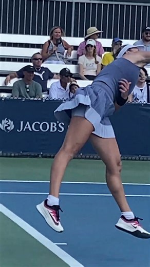 Hottest WTA Beauties: Anna Kalinskaya vs Anne Li Practice 030