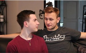 【同性夫夫】Austin and Nicolay Gay Kissing Tutorial