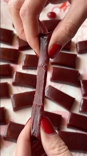 Cranberry Pomegranate Caramels