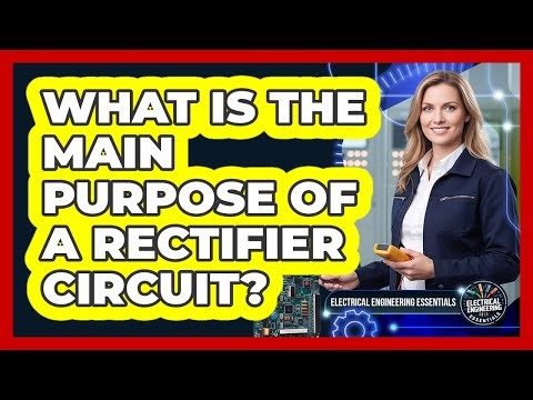 What Is The Main Purpose Of A Rectifier Circuit?