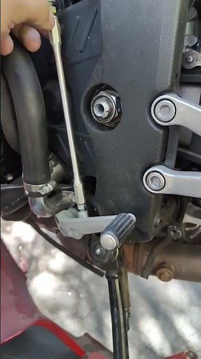 Honda CBR 600 RR gear shifter position adjustment #hondacbr