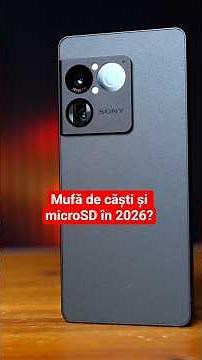 Sony Xperia 1 VIII este poate cel mai cool și old school telefon din 2026