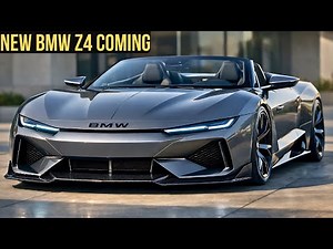2026 BMW Z4 Roadster FIRST LOOK | New Design, Specs, Engine, Interior & Performance Revealed!