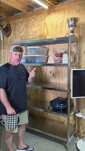 ‪@vevor.official‬ Stainless Steel Industrial restaurant style shelves | Shelves for outdoor use