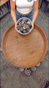 Turning Amethyst Crystals into a Luxury Clock! #wallclock #luxuryinteriors #amethyst | Build in Seconds