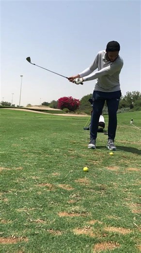 Pitching Shot with 50° Sand Wedge | Smooth Slow Motion Golf Swing