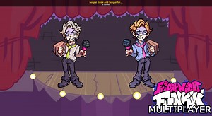 Senpai Bside and Senpai HD for multiplayer Mod for Friday Night Funkin' | FNF Mods