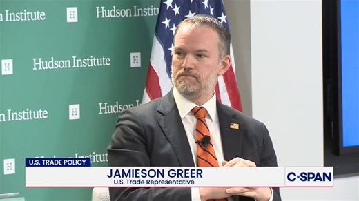 1/ Earlier today .@USTradeRep Jamieson Greer was at the Hudson Institute to discuss US Trade Policy.As everyone knows the USMCA (CUSMA) is coming up for review. Ambassador said that to address the concerns that President Trump and the Trump Administration have with the tri-lateral agreement there will have to be separate protocols with Canada and Mexico.cc. @TheLastRefuge2