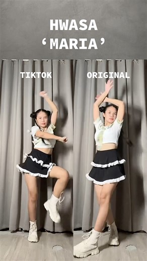 TikTok or Original? #hwasa #maria #dancechallenge #dancetrend