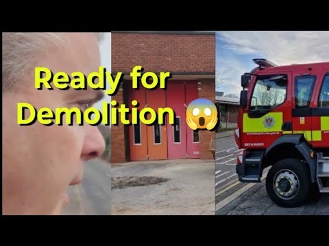 Abandoned New Inn Fire Station, Pontypool | South Wales 1954–2024 | Demolition & New Station Plans