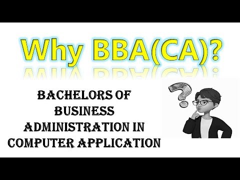 Why BBA(CA)?