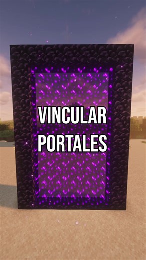 Vinculación de portales en Minecraft… #minecraft #portales #explicacion #minecrafttutorial #aprendeminecraft