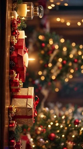 Magical Christmas – Holiday Background Video #christmas