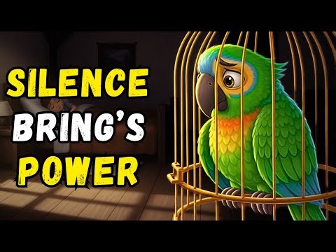 The Parrot That Learned to Stay Silent | A Story About True Wisdom