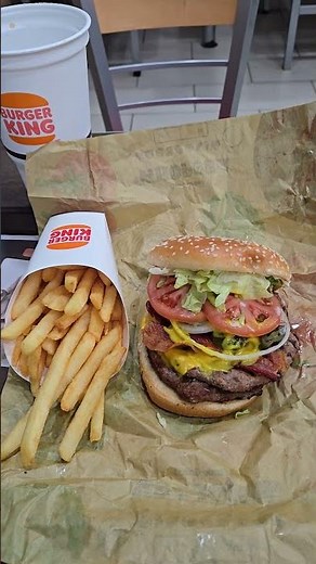 BURGER KING TEXAS DOUBLE COMBO 2-11-26 #food #foodshorts #foods #burgerking #texas #double #combo