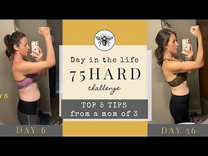 75 Hard Challenge: DITL Vlog and Tips from a mom of 3