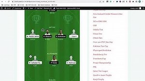 PRT vs MCC Dream11 Prediction PRT vs MCC Dream11 Team PRT vs MCC Dream11 Team Today Playing 11
