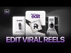 🔥How to edit Viral Reels in After Effects (COMPLETE Guide)