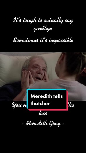 Meredith Tells Thatcher About Her Children