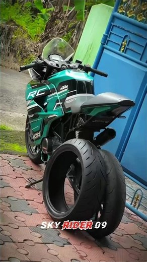 RC 200 New tyre install 🤑📉 KTM Graphics ⚠️#rc200 #ytshorts #shorts #viral