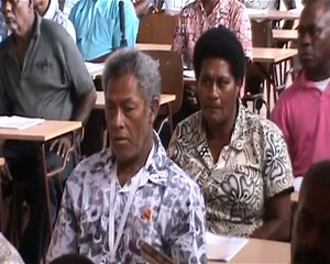 The Education Minister told a school manager that if he stays with his government, they will take care of a water project in Ra after next year's elections. Dr Mahendra Reddy made the comments at a talanoa session in Rakiraki last night. | Fiji One News
