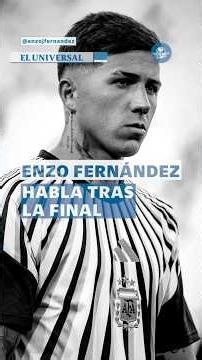Enzo Fernández rompe el silencio tras perder la final del Mundial; mensaje divide opiniones #shorts