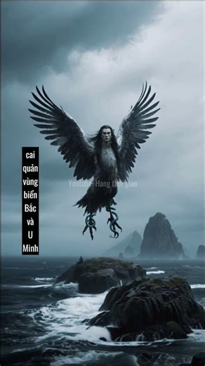 Water god Ngu Cuong, Shan Hai Jing, Chinese mythology #sonhaikinh #thanthoaitrungquoc #thanthoai