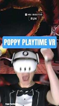 Poppy Playtime Chapter 3 in VR! #poppyplaytime #catnap #vr #horror #gaming #quest3