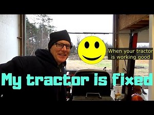 My Case IH sub-compact tractor is fixed