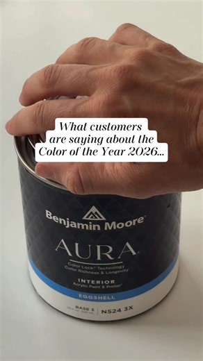 We see the love when you share the love. Watch to see what people are saying about the Benjamin Moore Color of the Year 2026, Silhouette AF-655, then kick off your next project with a paint color sample from our website or your locally owned store 🤎 #BenjaminMoore #Paint #Home | Benjamin Moore