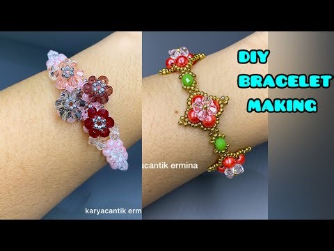 how to make easy bead bracelets