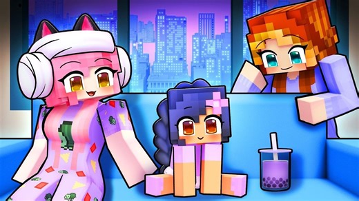 APHMAU--与恶魔猎人一起生活在我的世界！Living with DEMON HUNTERS in Minecraft!