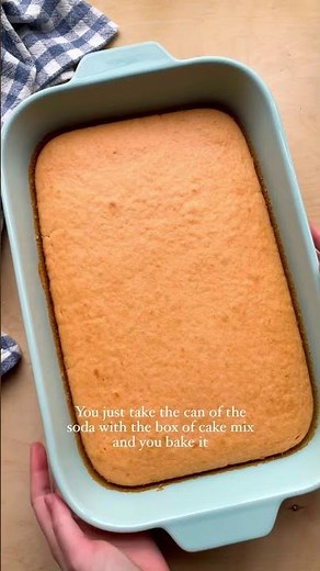 Orange Soda Cake #dessertrecipes #easydesserts #cakerecipes