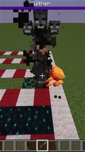 Wither is insane! #minecraft