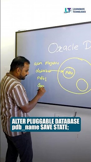 Oracle DBA ALTER PLUGGABLE DATABASE Commands Explained | Learnomate Technologies |