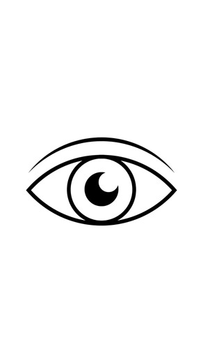 From Circle to Eye Icon in Illustrator! #shorts