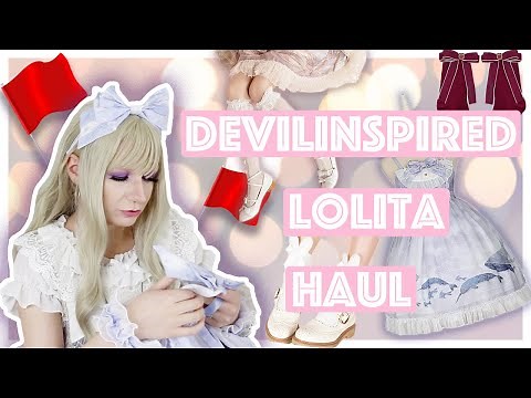 I Bought Lolita From Devilinspired so You Don't Have to [ Lolita Fashion Unboxing and Review ]