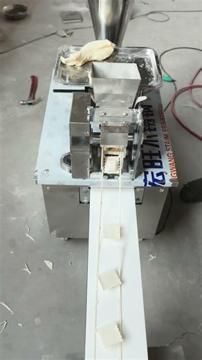 Automatic Commercial Empanada Samosa Dumpling Maker Equipment #Wonton Ravioli Making Machine