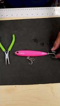 How to Swap Treble Hooks for Inline Single Hooks