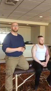 Kinesiology taping for a glenoid labral tear / inferior capsule subluxation