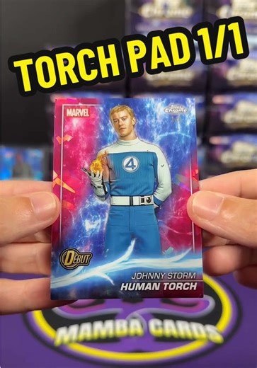 Marvel Studios Sapphire Human Torch Padparadscha Unveiled