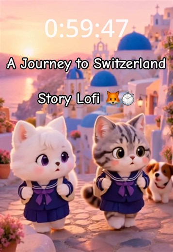 Switzerland Journey Study Timer: 3-Min Focus with Lulu the Fox