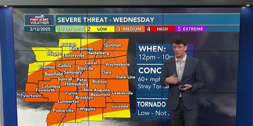 WDAM 7 First Alert Weather - 2/12